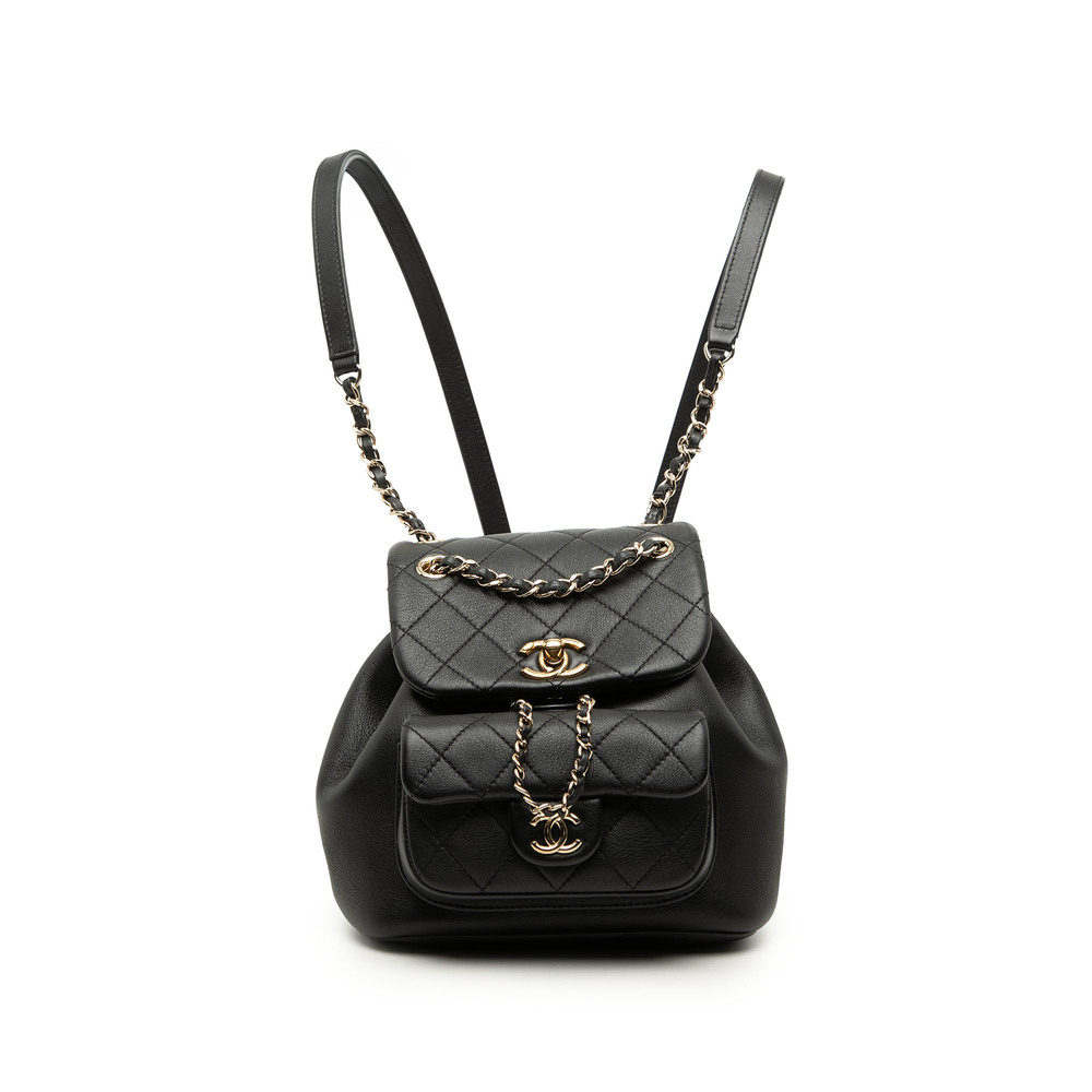 chanel duma mini backpack - - Black Caviar CGHW CHANEL | Bags | Preloved